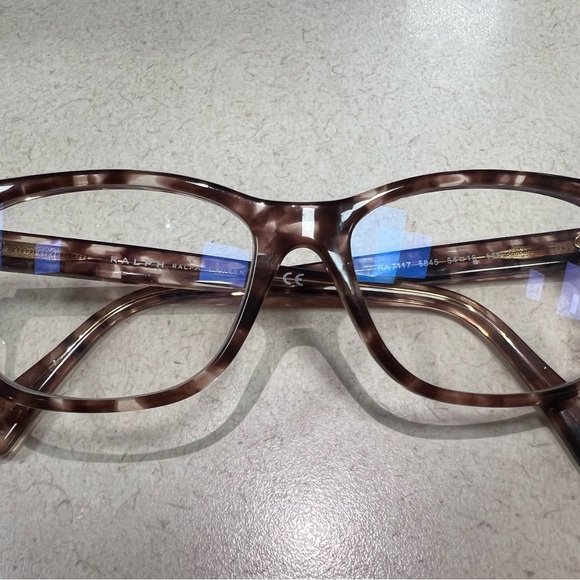 Ralph Lauren Women's Brown Patterned Glasses - Picture 7 of 8